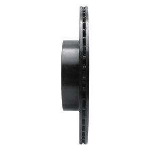 Infiniti Q60 Brake Rotor (1) - Rear Right - R1 Concepts - Drilled & Slotted - Black - `08-`25